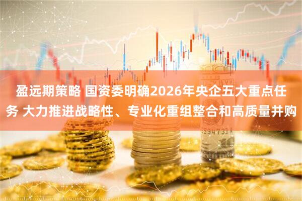 盈远期策略 国资委明确2026年央企五大重点任务 大力推进战略性、专业化重组整合和高质量并购