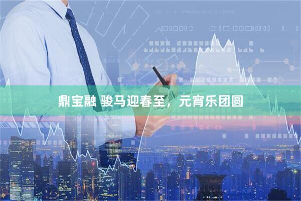 鼎宝融 骏马迎春至，元宵乐团圆